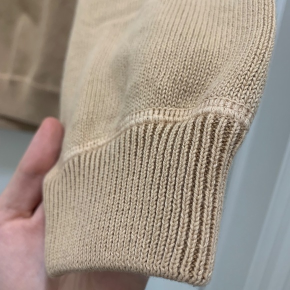 Paradise Collection Men’s Sweater Medium 100% Cotton Natural Fiber Camel Brown - Picture 6 of 6